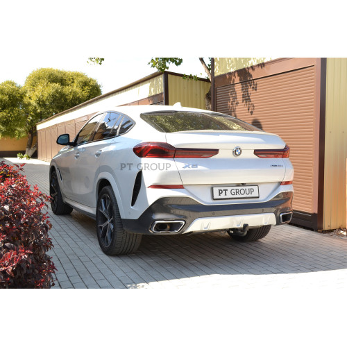 BXS-19-991422.00 PT GROUP Фаркоп на BMW X5 G05 (кроме Long) 2018-, BMW X7 G07 2019-, BMW X6 G06 2019-. Необходима подрезка бампера. Тип шара: AV (вертикально-съемный с ключом). Нагрузки: 2000/120 кг, масса фаркопа 18,5 кг (без электрики в комплекте)