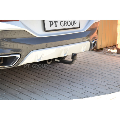 BXS-19-991422.00 PT GROUP Фаркоп на BMW X5 G05 (кроме Long) 2018-, BMW X7 G07 2019-, BMW X6 G06 2019-. Необходима подрезка бампера. Тип шара: AV (вертикально-съемный с ключом). Нагрузки: 2000/120 кг, масса фаркопа 18,5 кг (без электрики в комплекте)