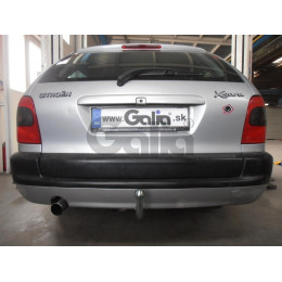 C016C GALIA Полностью оцинкованный фаркоп на Citroen Xsara универсал 1998-2005. Тип шара: C (горизонтальный съемный). Установка без снятия и выреза бампера. 
