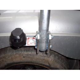 C031C GALIA Полностью оцинкованный фаркоп на Peugeot 807 2002-2014, FIAT Ulysse 2002-2011, Citroen C8 2002-2014, Lancia Phedra 2002-2010. Тип шара: C (горизонтальный съемный). Невидимый в