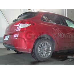 C038A GALIA Полностью оцинкованный фаркоп на Citroen C4 седан 2012-2022 (небольшие доработки, без подрезки бампера), Citroen C4 хетчбек 5 дверей 2004-2010, 2010-2018, Citro