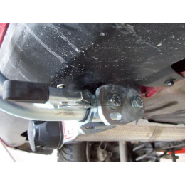 C038A GALIA Полностью оцинкованный фаркоп на Citroen C4 седан 2012-2022 (небольшие доработки, без подрезки бампера), Citroen C4 хетчбек 5 дверей 2004-2010, 2010-2018, Citro