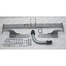 C038A GALIA Полностью оцинкованный фаркоп на Citroen C4 седан 2012-2022 (небольшие доработки, без подрезки бампера), Citroen C4 хетчбек 5 дверей 2004-2010, 2010-2018, Citro