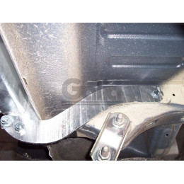C042A GALIA Полностью оцинкованный фаркоп на Citroen Jumper 2006-, FIAT Ducato III 2006-, Peugeot Boxer 2006-, Opel Movano 2021-, Toyota Proace Max 2024- L1, L2, L3, L4. Тип шара: A. Установка без вырез