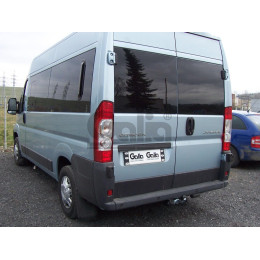 C042A GALIA Полностью оцинкованный фаркоп на Citroen Jumper 2006-, FIAT Ducato III 2006-, Peugeot Boxer 2006-, Opel Movano 2021-, Toyota Proace Max 2024- L1, L2, L3, L4. Тип шара: A. Установка без вырез