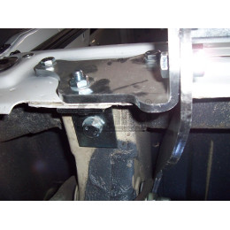C042A GALIA Полностью оцинкованный фаркоп на Citroen Jumper 2006-, FIAT Ducato III 2006-, Peugeot Boxer 2006-, Opel Movano 2021-, Toyota Proace Max 2024- L1, L2, L3, L4. Тип шара: A. Установка без вырез