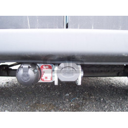 C042A GALIA Полностью оцинкованный фаркоп на Citroen Jumper 2006-, FIAT Ducato III 2006-, Peugeot Boxer 2006-, Opel Movano 2021-, Toyota Proace Max 2024- L1, L2, L3, L4. Тип шара: A. Установка без вырез