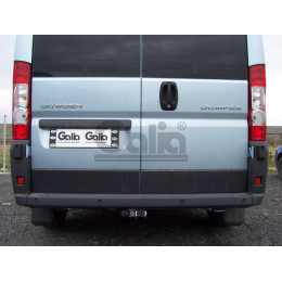 C042A GALIA Полностью оцинкованный фаркоп на Citroen Jumper 2006-, FIAT Ducato III 2006-, Peugeot Boxer 2006-, Opel Movano 2021-, Toyota Proace Max 2024- L1, L2, L3, L4. Тип шара: A. Установка без вырез