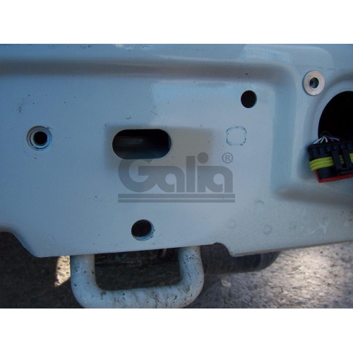 C042A GALIA Полностью оцинкованный фаркоп на Citroen Jumper 2006-, FIAT Ducato III 2006-, Peugeot Boxer 2006-, Opel Movano 2021-, Toyota Proace Max 2024- L1, L2, L3, L4. Тип шара: A. Установка без выреза бампера. Нагрузки: 3000/150 кг, масса фаркопа 20,32