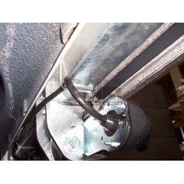 C042A GALIA Полностью оцинкованный фаркоп на Citroen Jumper 2006-, FIAT Ducato III 2006-, Peugeot Boxer 2006-, Opel Movano 2021-, Toyota Proace Max 2024- L1, L2, L3, L4. Тип шара: A. Установка без вырез