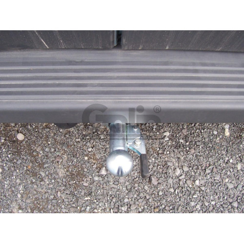 C042A GALIA Полностью оцинкованный фаркоп на Citroen Jumper 2006-, FIAT Ducato III 2006-, Peugeot Boxer 2006-, Opel Movano 2021-, Toyota Proace Max 2024- L1, L2, L3, L4. Тип шара: A. Установка без выреза бампера. Нагрузки: 3000/150 кг, масса фаркопа 20,32