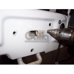 C042A GALIA Полностью оцинкованный фаркоп на Citroen Jumper 2006-, FIAT Ducato III 2006-, Peugeot Boxer 2006-, Opel Movano 2021-, Toyota Proace Max 2024- L1, L2, L3, L4. Тип шара: A. Установка без вырез