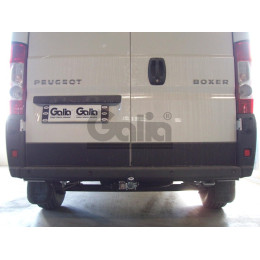 C042A GALIA Полностью оцинкованный фаркоп на Citroen Jumper 2006-, FIAT Ducato III 2006-, Peugeot Boxer 2006-, Opel Movano 2021-, Toyota Proace Max 2024- L1, L2, L3, L4. Тип шара: A. Установка без вырез