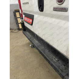 C042A GALIA Полностью оцинкованный фаркоп на Citroen Jumper 2006-, FIAT Ducato III 2006-, Peugeot Boxer 2006-, Opel Movano 2021-, Toyota Proace Max 2024- L1, L2, L3, L4. Тип шара: A. Установка без вырез