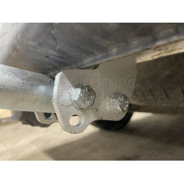 C042A GALIA Полностью оцинкованный фаркоп на Citroen Jumper 2006-, FIAT Ducato III 2006-, Peugeot Boxer 2006-, Opel Movano 2021-, Toyota Proace Max 2024- L1, L2, L3, L4. Тип шара: A. Установка без вырез