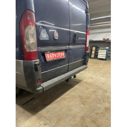 C042A GALIA Полностью оцинкованный фаркоп на Citroen Jumper 2006-, FIAT Ducato III 2006-, Peugeot Boxer 2006-, Opel Movano 2021-, Toyota Proace Max 2024- L1, L2, L3, L4. Тип шара: A. Установка без вырез