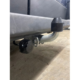 C042A GALIA Полностью оцинкованный фаркоп на Citroen Jumper 2006-, FIAT Ducato III 2006-, Peugeot Boxer 2006-, Opel Movano 2021-, Toyota Proace Max 2024- L1, L2, L3, L4. Тип шара: A. Установка без вырез
