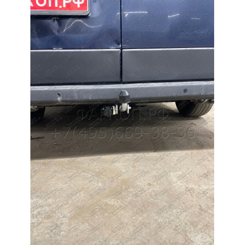 C042A GALIA Полностью оцинкованный фаркоп на Citroen Jumper 2006-, FIAT Ducato III 2006-, Peugeot Boxer 2006-, Opel Movano 2021-, Toyota Proace Max 2024- L1, L2, L3, L4. Тип шара: A. Установка без выреза бампера. Нагрузки: 3000/150 кг, масса фаркопа 20,32
