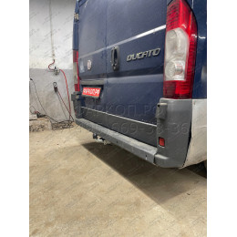 C042A GALIA Полностью оцинкованный фаркоп на Citroen Jumper 2006-, FIAT Ducato III 2006-, Peugeot Boxer 2006-, Opel Movano 2021-, Toyota Proace Max 2024- L1, L2, L3, L4. Тип шара: A. Установка без вырез