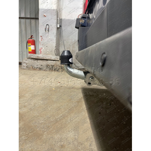 C042A GALIA Полностью оцинкованный фаркоп на Citroen Jumper 2006-, FIAT Ducato III 2006-, Peugeot Boxer 2006-, Opel Movano 2021-, Toyota Proace Max 2024- L1, L2, L3, L4. Тип шара: A. Установка без выреза бампера. Нагрузки: 3000/150 кг, масса фаркопа 20,32