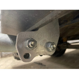 C042A GALIA Полностью оцинкованный фаркоп на Citroen Jumper 2006-, FIAT Ducato III 2006-, Peugeot Boxer 2006-, Opel Movano 2021-, Toyota Proace Max 2024- L1, L2, L3, L4. Тип шара: A. Установка без вырез