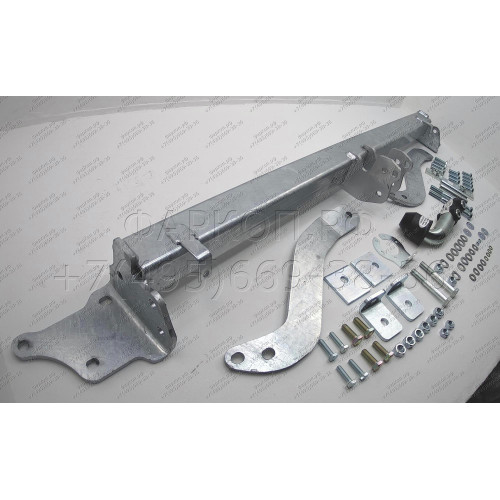 C042A GALIA Полностью оцинкованный фаркоп на Citroen Jumper 2006-, FIAT Ducato III 2006-, Peugeot Boxer 2006-, Opel Movano 2021-, Toyota Proace Max 2024- L1, L2, L3, L4. Тип шара: A. Установка без выреза бампера. Нагрузки: 3000/150 кг, масса фаркопа 20,32