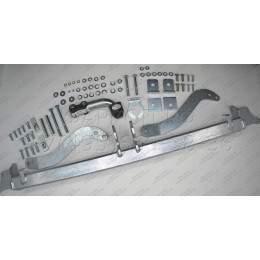 C042A GALIA Полностью оцинкованный фаркоп на Citroen Jumper 2006-, FIAT Ducato III 2006-, Peugeot Boxer 2006-, Opel Movano 2021-, Toyota Proace Max 2024- L1, L2, L3, L4. Тип шара: A. Установка без вырез