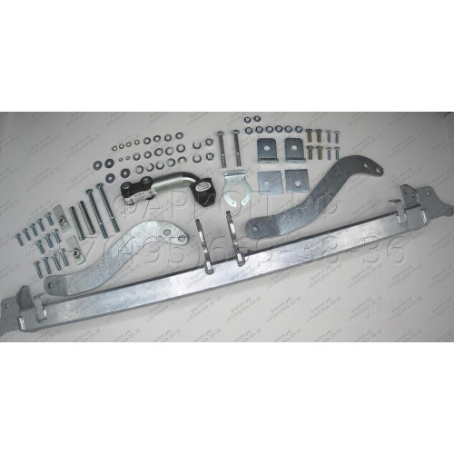 C042A GALIA Полностью оцинкованный фаркоп на Citroen Jumper 2006-, FIAT Ducato III 2006-, Peugeot Boxer 2006-, Opel Movano 2021-, Toyota Proace Max 2024- L1, L2, L3, L4. Тип шара: A. Установка без выреза бампера. Нагрузки: 3000/150 кг, масса фаркопа 20,32