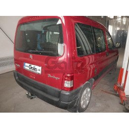 C043C GALIA Полностью оцинкованный фаркоп на Citroen Berlingo I 1996-2008, Berlingo First 2008-2012, Peugeot Partner I 1996-2008, Partner Origin 2008-2012. Особенности: для колесных баз 2690 мм и 26
