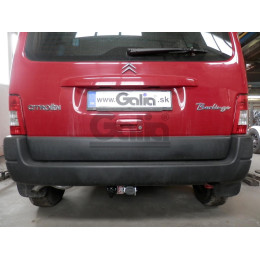 C043C GALIA Полностью оцинкованный фаркоп на Citroen Berlingo I 1996-2008, Berlingo First 2008-2012, Peugeot Partner I 1996-2008, Partner Origin 2008-2012. Особенности: для колесных баз 2690 мм и 26