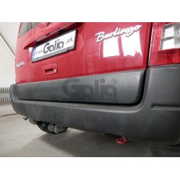 C043C GALIA Полностью оцинкованный фаркоп на Citroen Berlingo I 1996-2008, Berlingo First 2008-2012, Peugeot Partner I 1996-2008, Partner Origin 2008-2012. Особенности: для колесных баз 2690 мм и 26