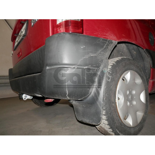 C043C GALIA Полностью оцинкованный фаркоп на Citroen Berlingo I 1996-2008, Berlingo First 2008-2012, Peugeot Partner I 1996-2008, Partner Origin 2008-2012. Особенности: для колесных баз 2690 мм и 2693 мм. Тип шара: C (горизонтальный съемный). Невидимый вы