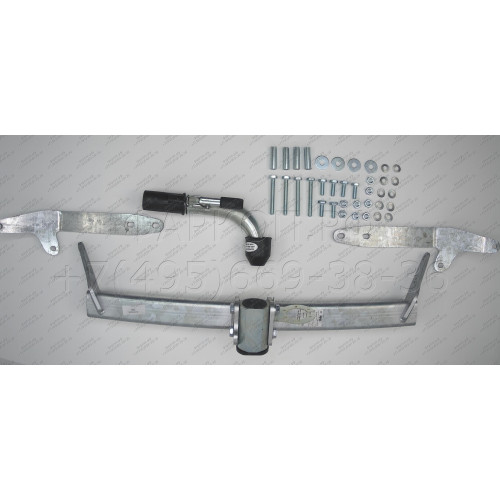 C043C GALIA Полностью оцинкованный фаркоп на Citroen Berlingo I 1996-2008, Berlingo First 2008-2012, Peugeot Partner I 1996-2008, Partner Origin 2008-2012. Особенности: для колесных баз 2690 мм и 2693 мм. Тип шара: C (горизонтальный съемный). Невидимый вы