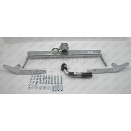 C043C GALIA Полностью оцинкованный фаркоп на Citroen Berlingo I 1996-2008, Berlingo First 2008-2012, Peugeot Partner I 1996-2008, Partner Origin 2008-2012. Особенности: для колесных баз 2690 мм и 26