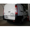 C050A GALIA Полностью оцинкованный фаркоп на Citroen Jumpy 2006-2016, FIAT Scudo 2007-2016, Peugeot Expert 2007-2016, Toyota Proace 2013-2016, Citroen Dispatch 2006-2016 в т.ч. с парктрониками. Тип шара: A. Невидимый вырез бампера. Нагрузки: 2000/120 кг, 