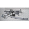 C050A GALIA Полностью оцинкованный фаркоп на Citroen Jumpy 2006-2016, FIAT Scudo 2007-2016, Peugeot Expert 2007-2016, Toyota Proace 2013-2016, Citroen Dispatch 2006-2016 в т.ч. с парктрониками. Тип шара: A. Невидимый вырез бампера. Нагрузки: 2000/120 кг, 