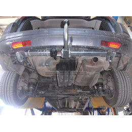 C051A GALIA Полностью оцинкованный фаркоп на Citroen C4 Picasso 2006-2013, Citroen C4 Grand Picasso 2006-2013, Peugeot 5008 2009-2017. Тип шара: A. Невидимая минимальная подрезка бампер