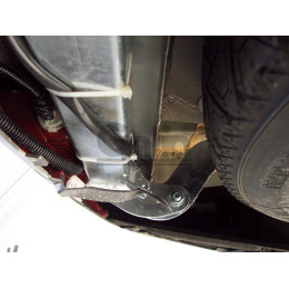 C051A GALIA Полностью оцинкованный фаркоп на Citroen C4 Picasso 2006-2013, Citroen C4 Grand Picasso 2006-2013, Peugeot 5008 2009-2017. Тип шара: A. Невидимая минимальная подрезка бампер