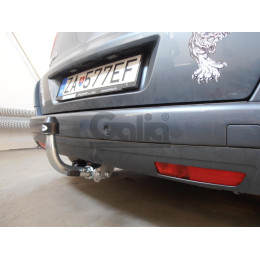 C051A GALIA Полностью оцинкованный фаркоп на Citroen C4 Picasso 2006-2013, Citroen C4 Grand Picasso 2006-2013, Peugeot 5008 2009-2017. Тип шара: A. Невидимая минимальная подрезка бампер