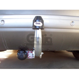 C051A GALIA Полностью оцинкованный фаркоп на Citroen C4 Picasso 2006-2013, Citroen C4 Grand Picasso 2006-2013, Peugeot 5008 2009-2017. Тип шара: A. Невидимая минимальная подрезка бампер