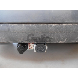 C051A GALIA Полностью оцинкованный фаркоп на Citroen C4 Picasso 2006-2013, Citroen C4 Grand Picasso 2006-2013, Peugeot 5008 2009-2017. Тип шара: A. Невидимая минимальная подрезка бампер