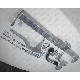 C051A GALIA Полностью оцинкованный фаркоп на Citroen C4 Picasso 2006-2013, Citroen C4 Grand Picasso 2006-2013, Peugeot 5008 2009-2017. Тип шара: A. Невидимая минимальная подрезка бампер