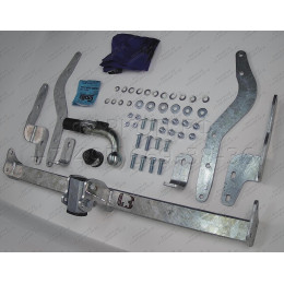 C0528C GALIA Полностью оцинкованный фаркоп на Peugeot Partner II L2 2008-2018, Citroen Berlingo II L2 2008-2018, Peugeot Partner III L2 (XL/Long) 2018-, Peugeot Rifter L2 (XL/Long) 2018-, Citroen Berlingo III L2 (XL/Long) 2018