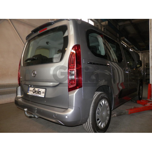 C052C GALIA Полностью оцинкованный фаркоп на Peugeot Partner II 2008-2018: L1 4380 мм., включая Partner II Tepee, Citroen Berlingo II 2008-2018: L1 4380 мм., Peugeot Partner III L1 2018-, Peugeot Rifter L1 2018-, Citroen Berlingo III L1 2018-, Toyota ProA