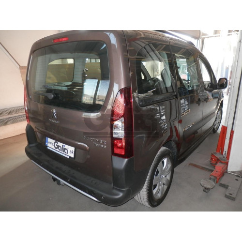 C052C GALIA Полностью оцинкованный фаркоп на Peugeot Partner II 2008-2018: L1 4380 мм., включая Partner II Tepee, Citroen Berlingo II 2008-2018: L1 4380 мм., Peugeot Partner III L1 2018-, Peugeot Rifter L1 2018-, Citroen Berlingo III L1 2018-, Toyota ProA