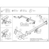 C052C GALIA Полностью оцинкованный фаркоп на Peugeot Partner II 2008-2018: L1 4380 мм., включая Partner II Tepee, Citroen Berlingo II 2008-2018: L1 4380 мм., Peugeot Partner III L1 2018-, Peugeot Rifter L1 2018-, Citroen Berlingo III L1 2018-, Toyota ProA