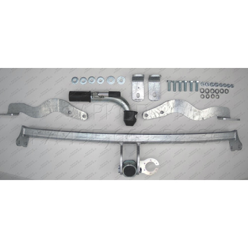 C052C GALIA Полностью оцинкованный фаркоп на Peugeot Partner II 2008-2018: L1 4380 мм., включая Partner II Tepee, Citroen Berlingo II 2008-2018: L1 4380 мм., Peugeot Partner III L1 2018-, Peugeot Rifter L1 2018-, Citroen Berlingo III L1 2018-, Toyota ProA