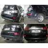 C054C GALIA Полностью оцинкованный фаркоп на Mitsubishi Outlander XL 2007-2012, Citroen C-Crosser 2007-2012, Peugeot 4007 2007-2012. Тип шара: C (горизонтальный съемный). Невидимый вырез бампера. Нагрузки: 2000/100 кг, масса фаркопа 20,47 кг