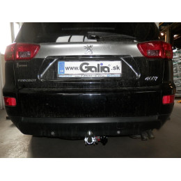 C054C GALIA Полностью оцинкованный фаркоп на Mitsubishi Outlander XL 2007-2012, Citroen C-Crosser 2007-2012, Peugeot 4007 2007-2012. Тип шара: C (горизонтальный съемный). Невидимый выре
