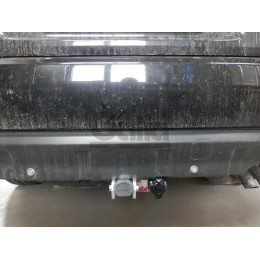 C054C GALIA Полностью оцинкованный фаркоп на Mitsubishi Outlander XL 2007-2012, Citroen C-Crosser 2007-2012, Peugeot 4007 2007-2012. Тип шара: C (горизонтальный съемный). Невидимый выре